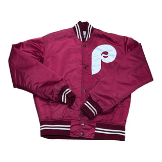 1980s Philadelphia Phillies Satin Jacket Sz S