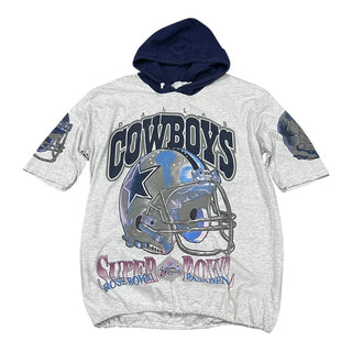 Dallas Cowboys Short Sleeved Hooded Tshirt Sz XL