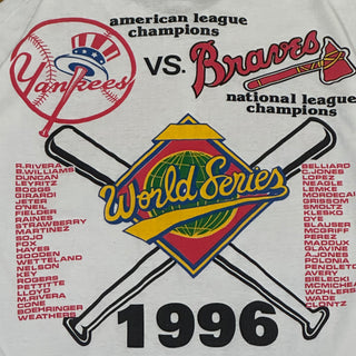 1996 Yankees vs. Braves Player Tshirt size XL