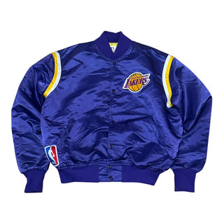 Los Angeles Lakers Satin Jacket Sz L