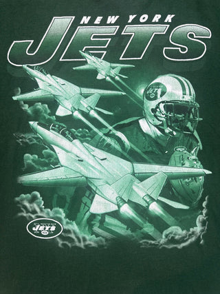 90s Fighter NY Jets Tshirt size L
