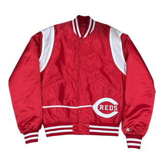 80s Cincinnati Reds Satin Jacket size Large