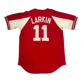Reds Barry Larkin Jersey size Small