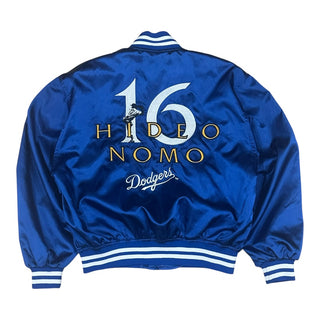 Los Angeles Hideo Nomo Satin Jacket size M