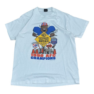 1990 Bills AFC Champions Tshirt size XL