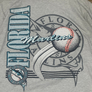 Florida Marlins Spellout Tshirt size XL