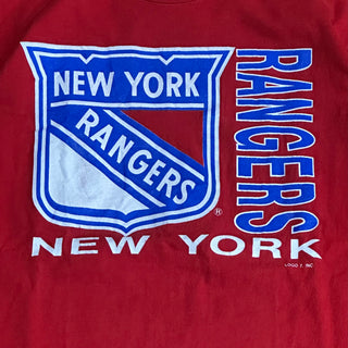 90s NY Ranger Logo 7 Tshirt size Large (D4)
