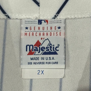 2000 Yankees Blank Pinstripe Jersey size 2X