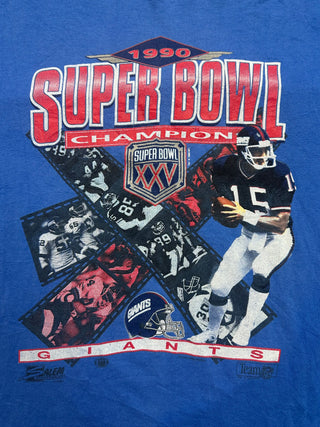 1990 NY Giants Super Bowl Tshirt size XL