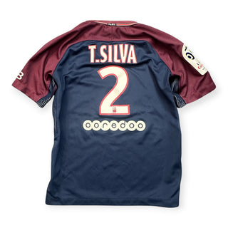 2017 Thiago Silva Paris Jersey Youth Large