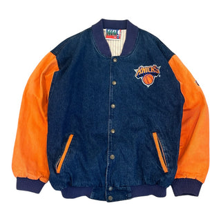 Knicks Denim Jacket size M (Fits Like XL)