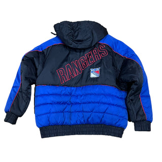 New York Rangers Puffer Jacket sz L (VG)