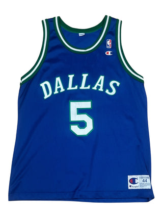 90s Dallas Mavericks Jason Kidd Jersey size 44/L