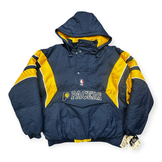 Indiana Pacers Starter Pullover Jacket size XL