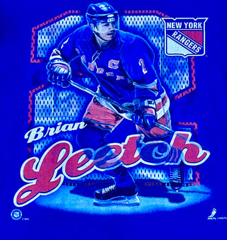 New York Rangers Brian Leetch Tshirt Sz L