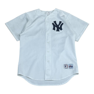 Yankees White Blank Jersey size Large