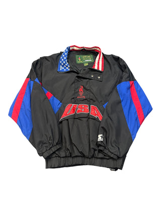 1996 USA Pullover Starter Jacket size Large