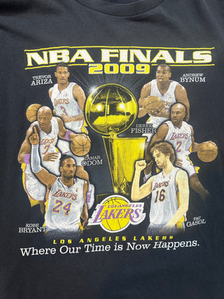 2009 Lakers NBA Finals Tshirt size XL