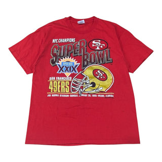 1995 49ers Super Bowl Tshirt size L
