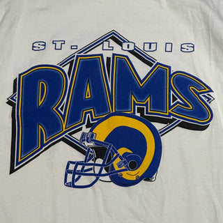 St Louis Rams Helmet Logo Tshirt Sz XL (NJ)