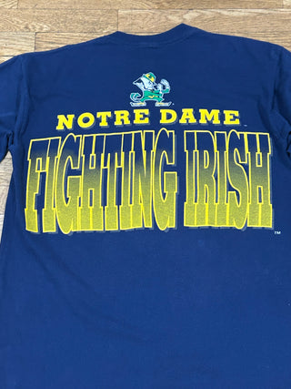 Notre Dame Fighting Irish Double Sided Tshirt Sz L