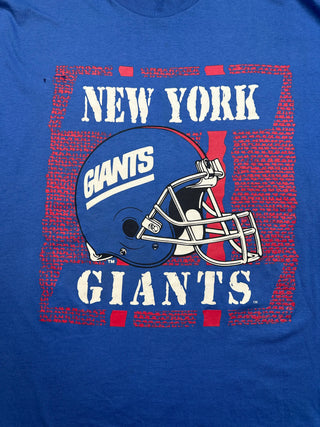 90s NY Giants Hanes Tshirt size 2X