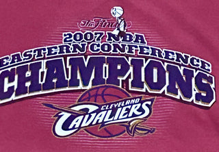 2007 Cleveland Cavaliers Eastern Conference Champions Tshirt sz XL