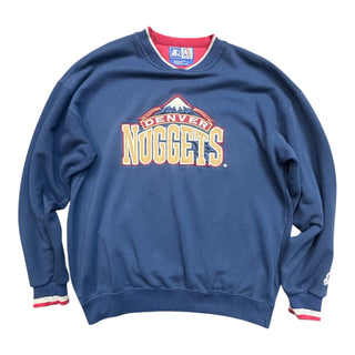 90s Denver Nuggets Starter Crewneck size Large