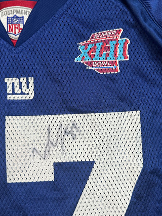 2008 Giants Super Bowl Burress Jersey size L