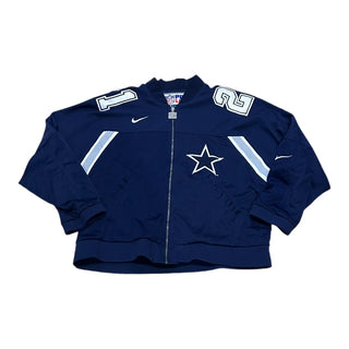 Dallas Cowboys Deion Sanders Full Zip Jacket Sz XL