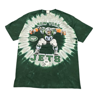 Jets Tie Dye Tshirt size L