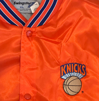 80s Knicks Satin Jacket size XL