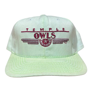 Temple Owls Mint Green Snapback