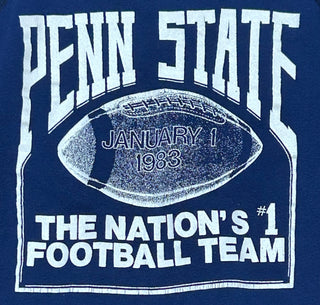 Penn State Nations #1 Football Team Crewneck sz S