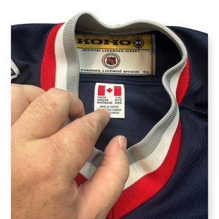 Youth XL NY Rangers Liberty Blank Jersey