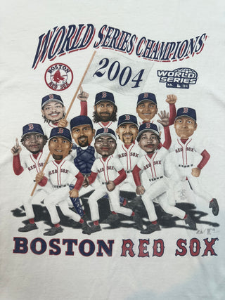 2004 Red Sox Character Tshirt size L
