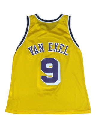 90s Lakers Nick “The Quick” Van  Exel Jersey size 44/L