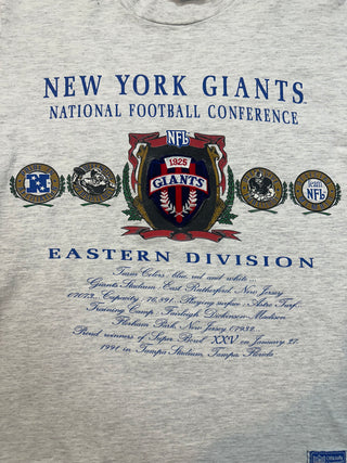 1991 NY Giants Patchwork Tshirt size Medium