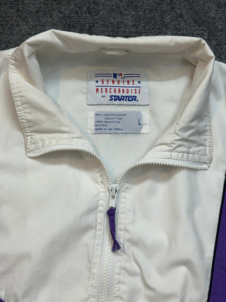 90s Colorado Rockies Track Jacket size Large