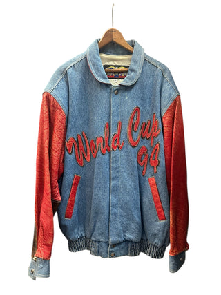1994 World Cup Leather Jacket size Large