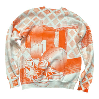 90s Basketball AOP Crewneck size L