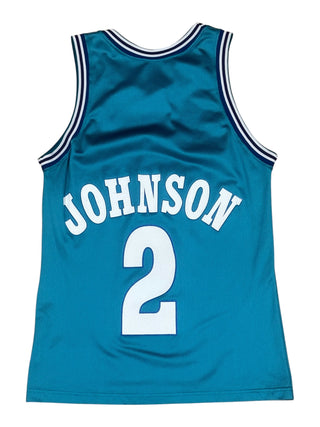 90s Hornets LJ “Grandmama” Johnson Jersey size 36/Small