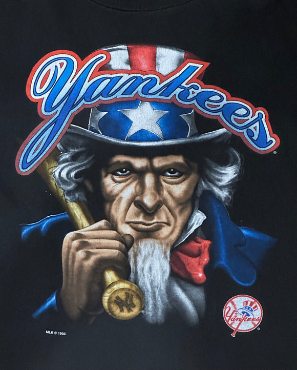 1993 Yankees Uncle Sam Tshirt size XL