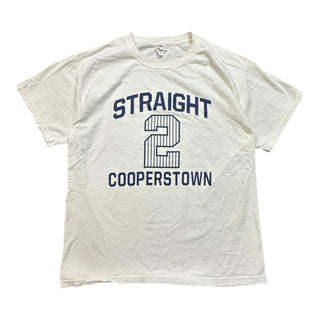 Yankees Jeter Straight 2 Cooperstown Tshirt size L