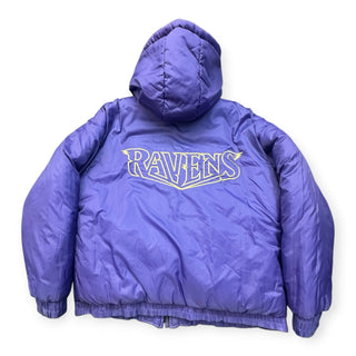 90s Baltimore Ravens Reversible Jacket size Large