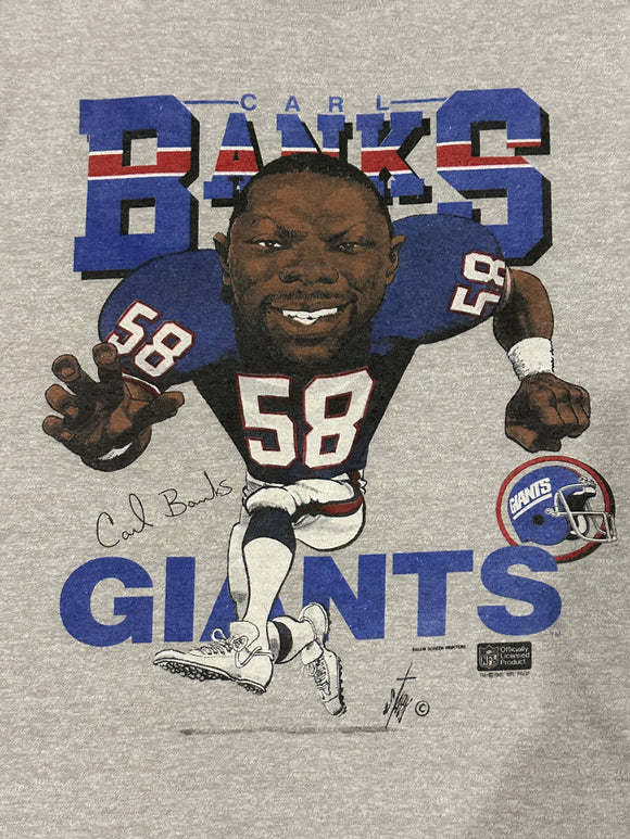 Giants Carl Banks Tshirt size Large