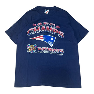 1996 Patriots AFC Champions Tshirt size L