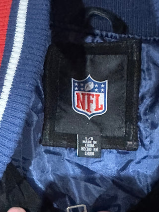 New York gains Tri Color Suede Jacket Sz L