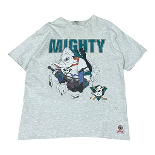 Anaheim Mighty Ducks Heather Grey Breakthrough Tshirt Sz XL (244)