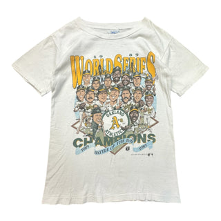 1989 Oakland Athletics World Series Tshirt size small